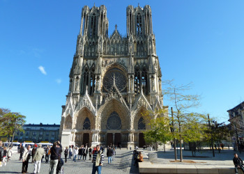 Реймсский собор (Notre-Dame de Reims), Франция – фотографии Франции