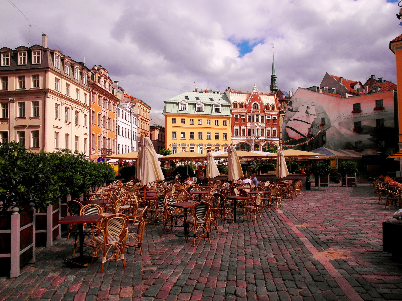 Прибалтийское уютное кафе – фотографии Латвии