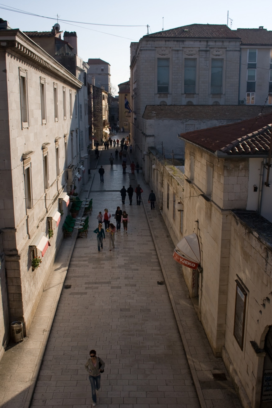 Улица в Задаре, Хорватия. Фото 16 – фотографии Хорватии