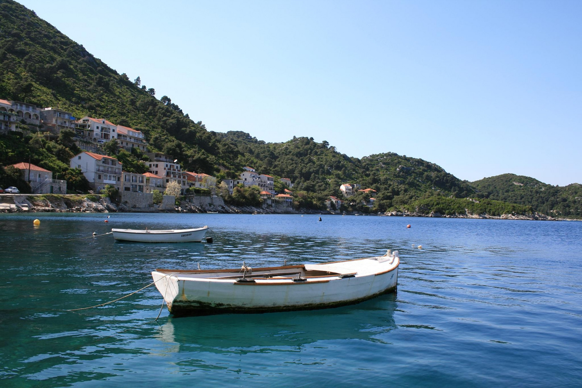 Лодки на острове Млет, Хорватия. Фото 3 – фотографии Хорватии