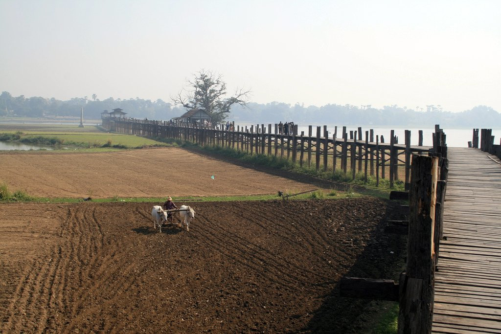 Мост У Бейн (U Bein Bridge) – фотографии Мьянмы