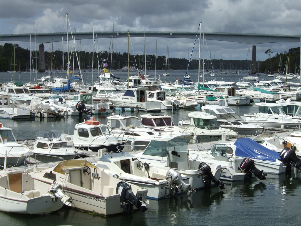 Порт в Беноде, Франция. Фото1 – фотографии Франции