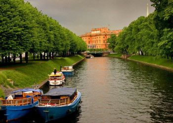 Канал в Санкт-Петербурге, Россия. Фото 8 – фотографии России