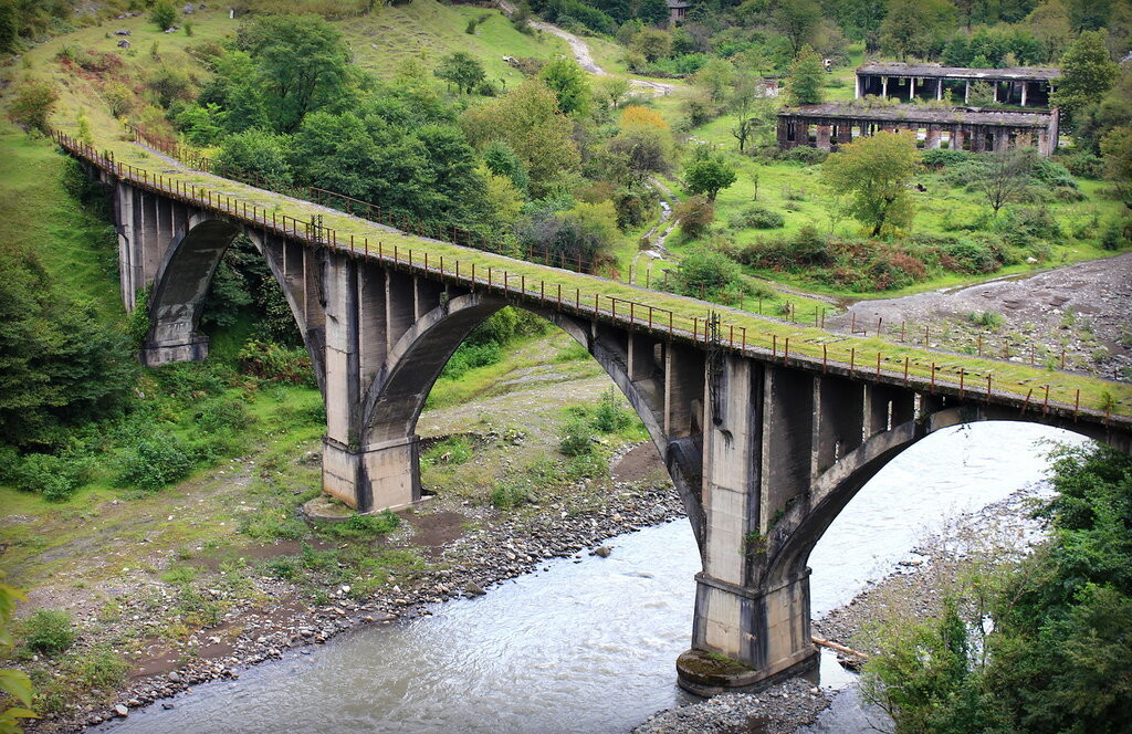 ЖД Мост. Ткуарчал – фотографии Абхазии