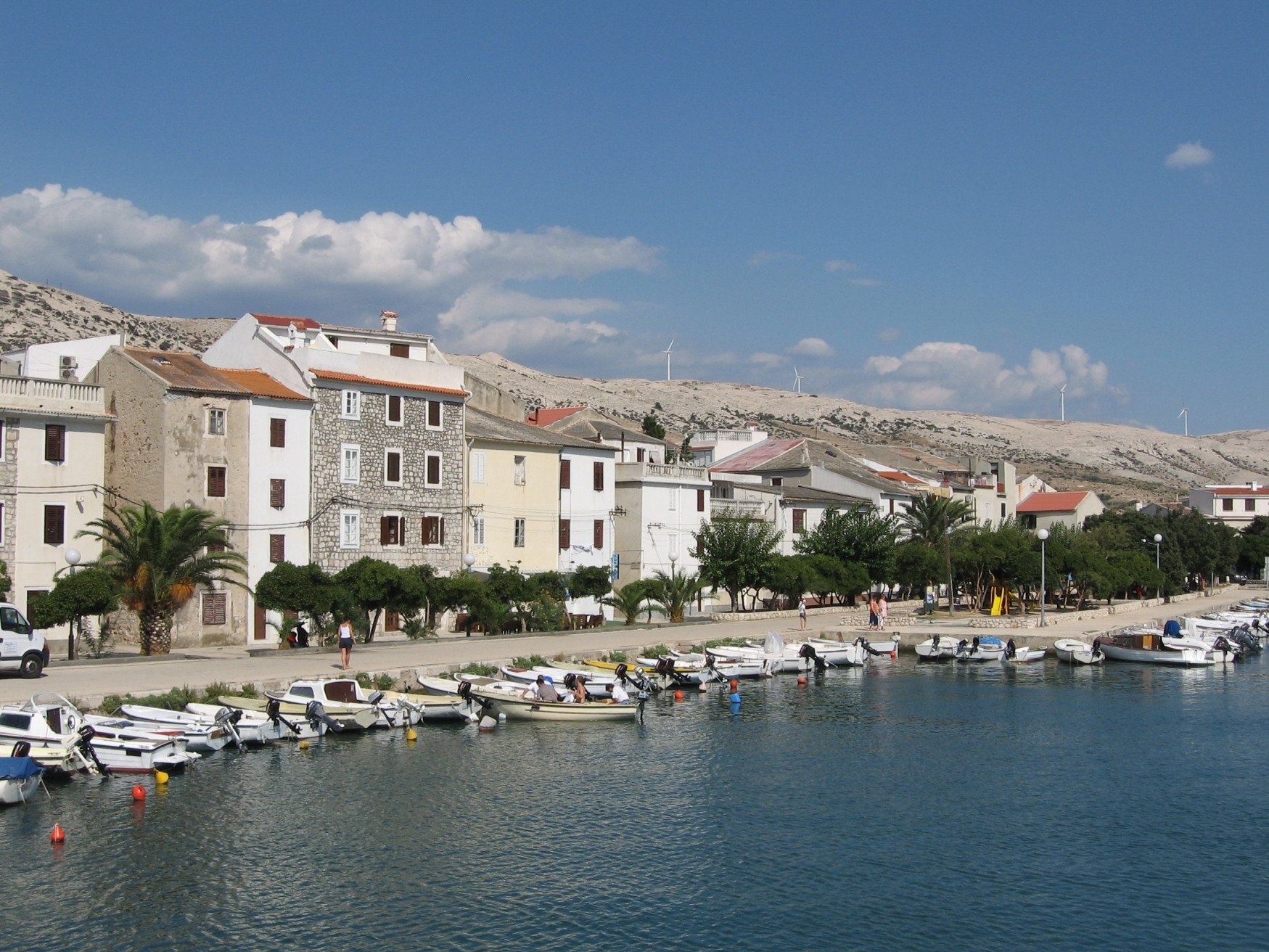 Набережная в Паг, Хорватия. Фото 5 – фотографии Хорватии