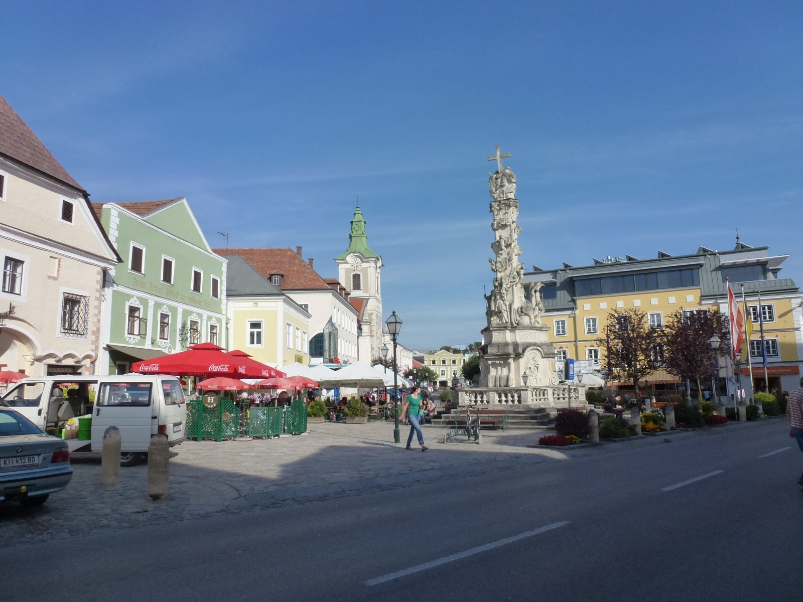 Небольшой городок Цветль (Zwettl) – фотографии Австрии