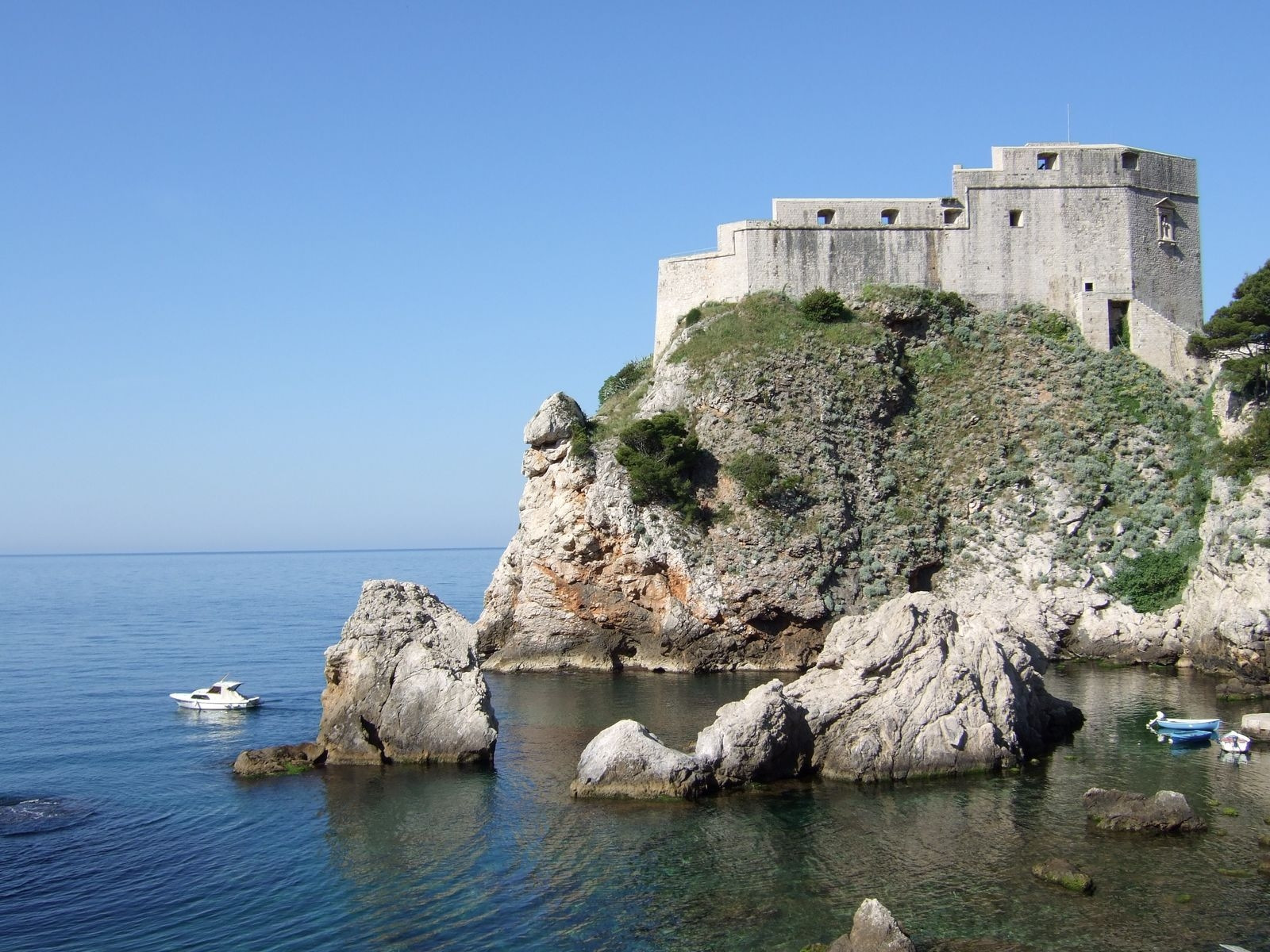 Скала в Дубровнике, Хорватия. Фото 2 – фотографии Хорватии