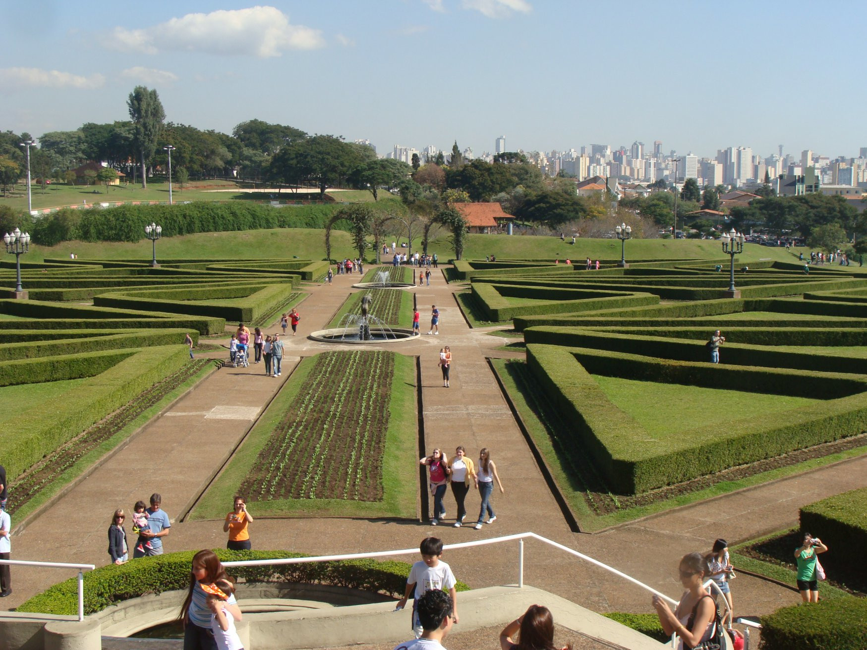 Парк в Куритиба, Бразилия – фотографии Бразилии