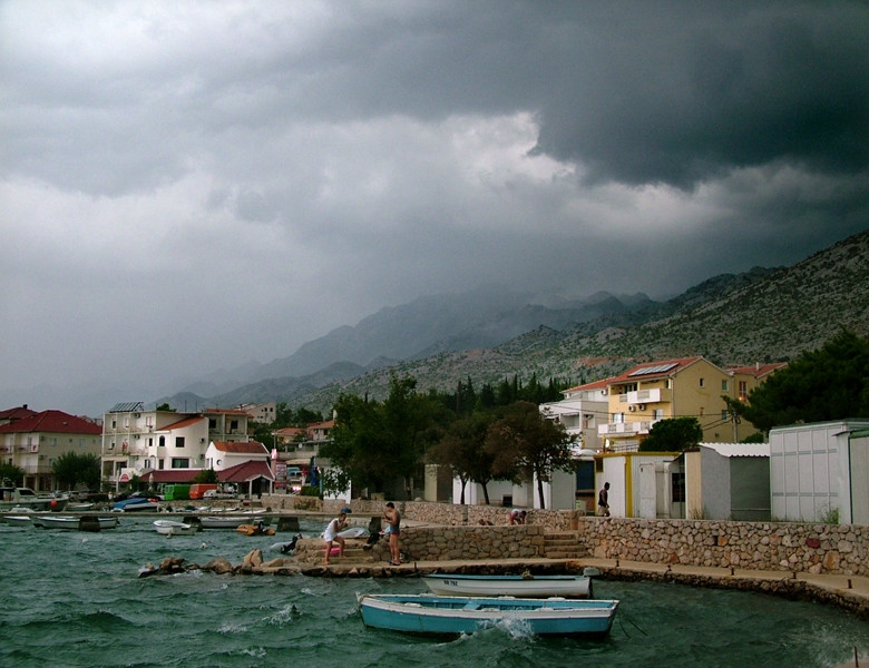 Набережная в Стариград-Пакленица, Хорватия. Фото 2 – фотографии Хорватии