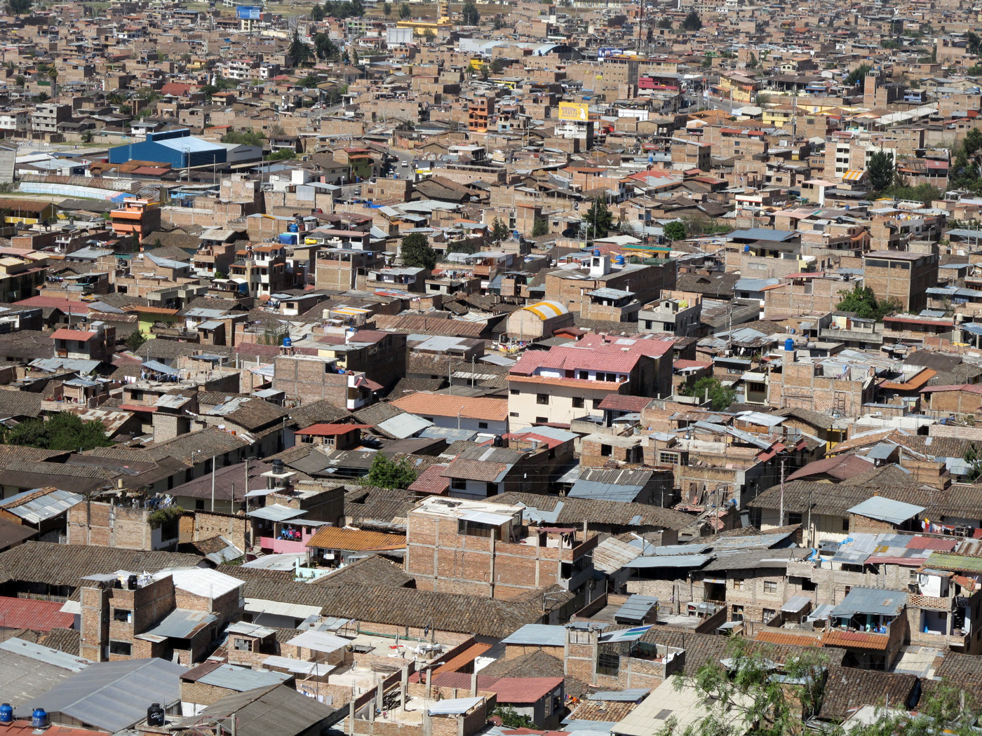 Панорама Кахамарки – фотографии Перу