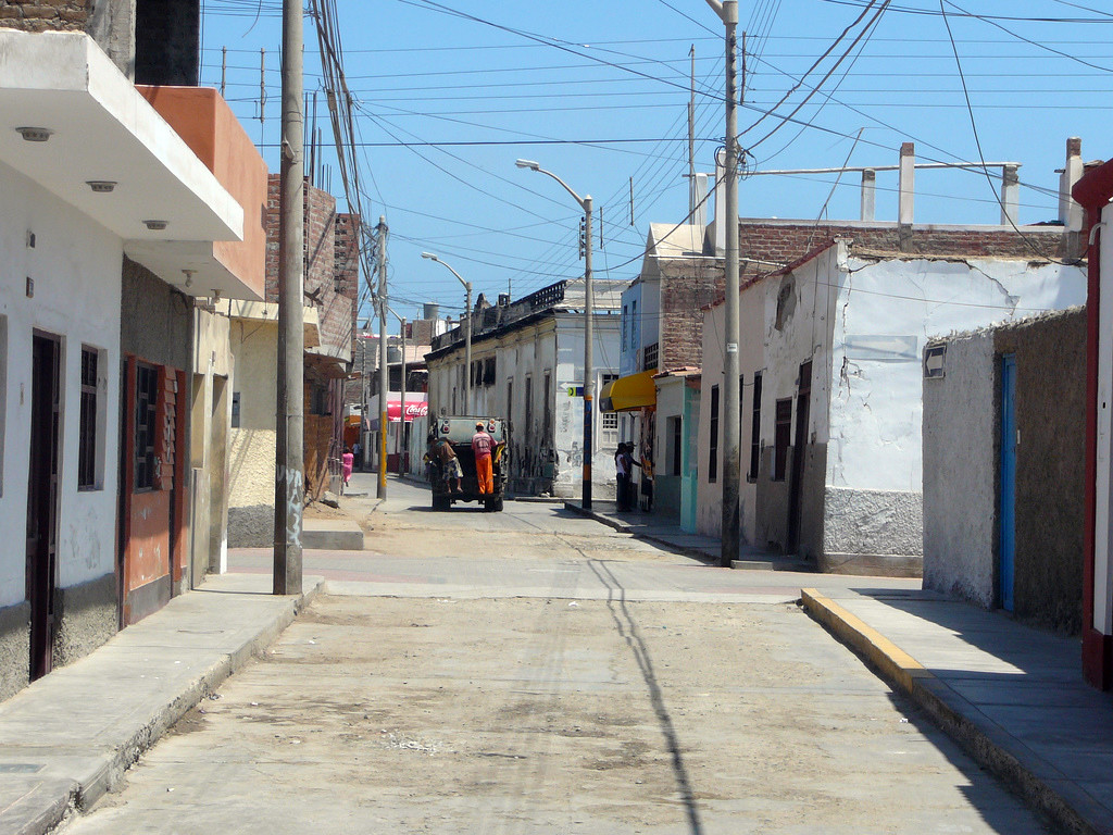 Улица в Уанчако – фотографии Перу