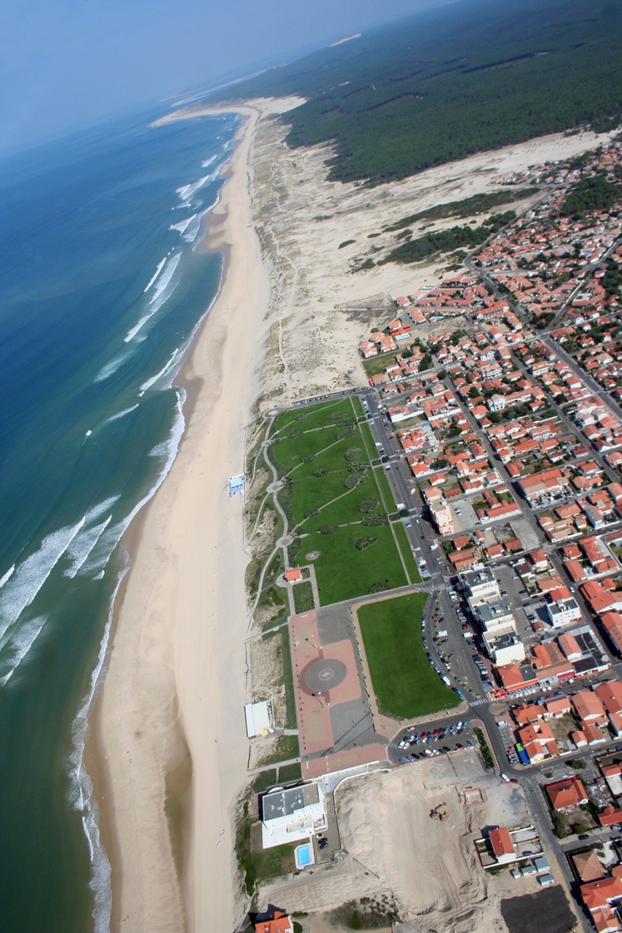 Панорамный вид в Бикарроссе, Франция. Фото 3 – фотографии Франции