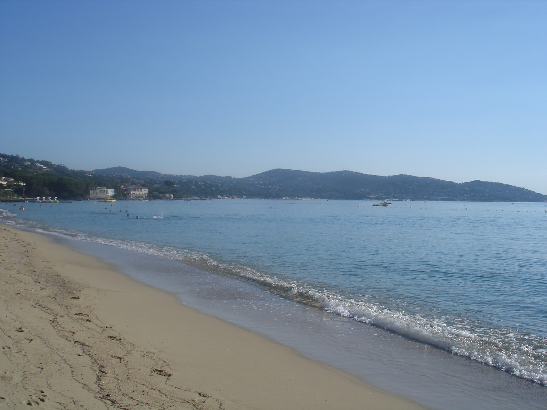 Пляж в Сен-Максим, Франция – фотографии Франции