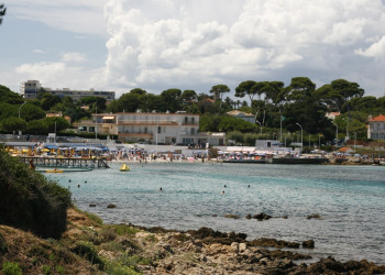 Пляж в Антиб, Франция. Фото 35 – фотографии Франции