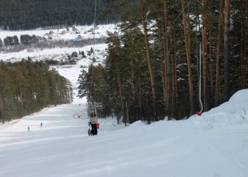 Мраткино — горнолыжный центр в Белорецке, Башкортостан. Фото 5 – фотографии России