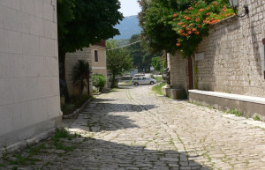 Улица в Осоре, Хорватия – фотографии Хорватии