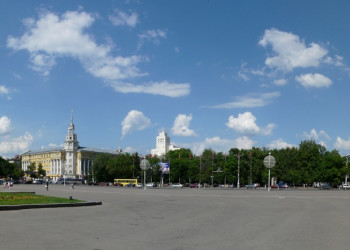 Город Воронеж. Площаль Ленина. Фото 1 – фотографии России
