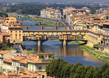 Мост Понте-Веккьо во Флоренции. Италия. Фото 1 – фотографии Италии