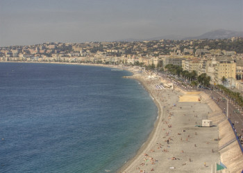 Панорамный вид в Ницце, Франция. Фото 1 – фотографии Франции