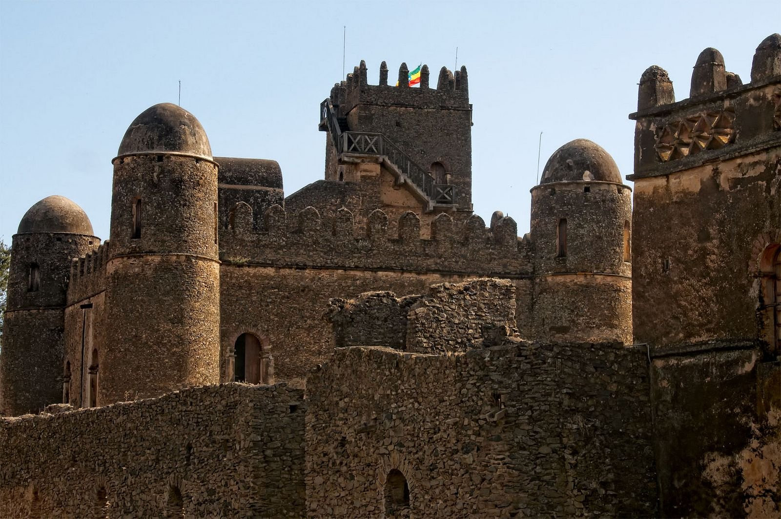 Замок в Гондэре, Эфиопия – фотографии Эфиопии