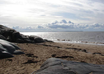 Пляж на острове Кий, Россия. Фото 6 – фотографии России