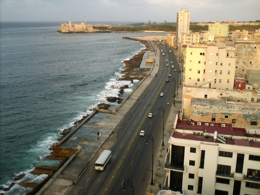 Набережная в Гаване, Куба – фотографии Кубы