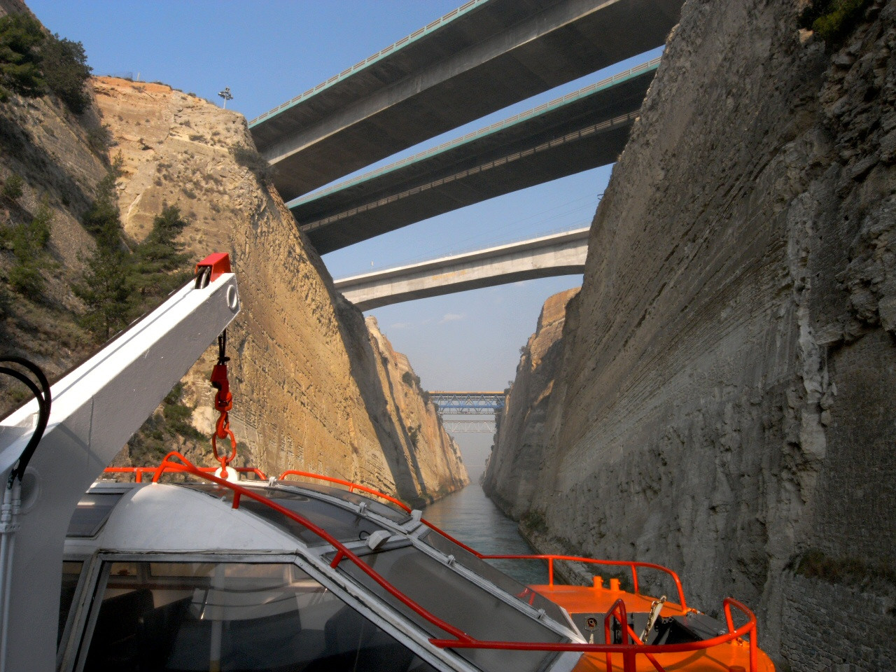 Коринфский канал, Греция. Фото 1 – фотографии Греции