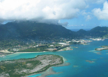 Панорамный вид острова Маэ, Сейшелы – фотографии Сейшельских островов