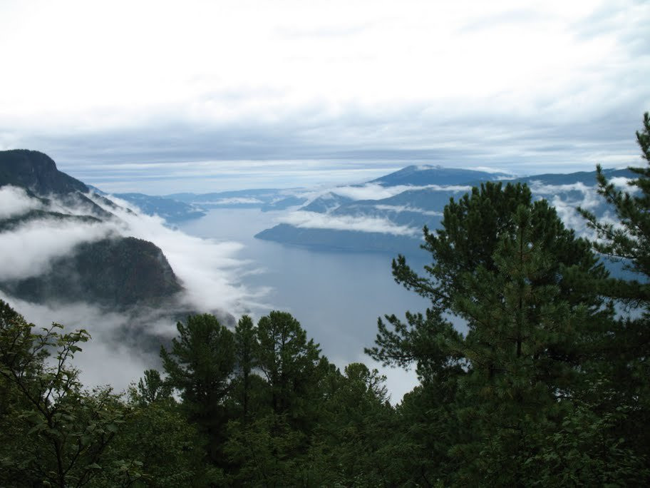 Панорамный вид Телецкого озера, Россия. Фото 1 – фотографии России