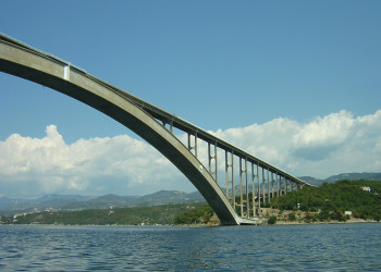 Мост на острове Крк, Хорватия – фотографии Хорватии