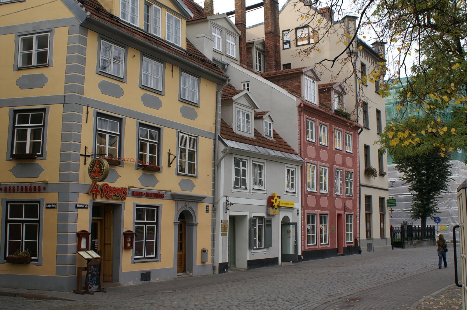 Архитектура старого города – фотографии Латвии