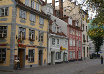 Архитектура старого города – фотографии Латвии