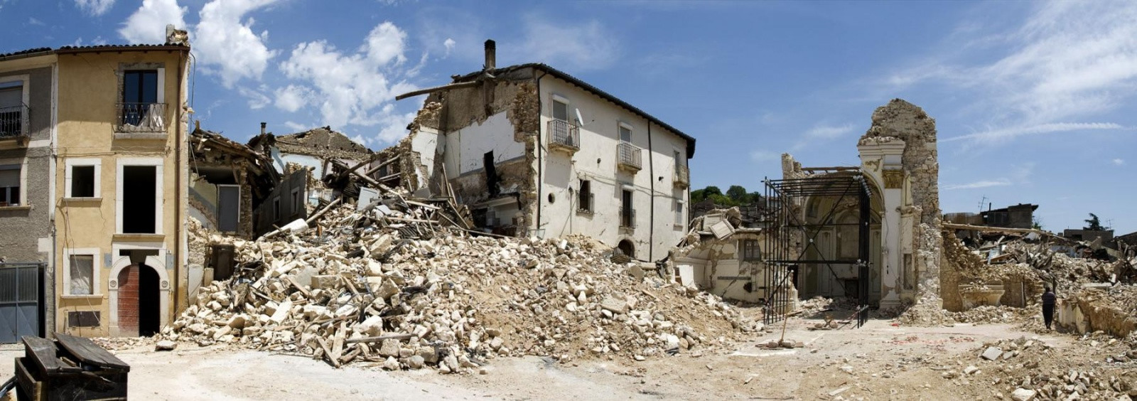 Л’Aквила после сильного землетрясения 2009 года – фотографии Италии