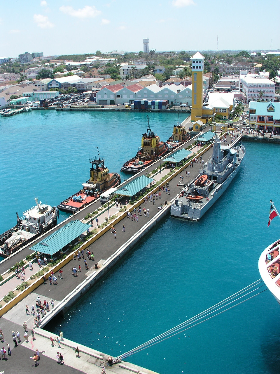 Панорамный вид в Нью-Провиденс, Багамские острова – фотографии Багамских островов