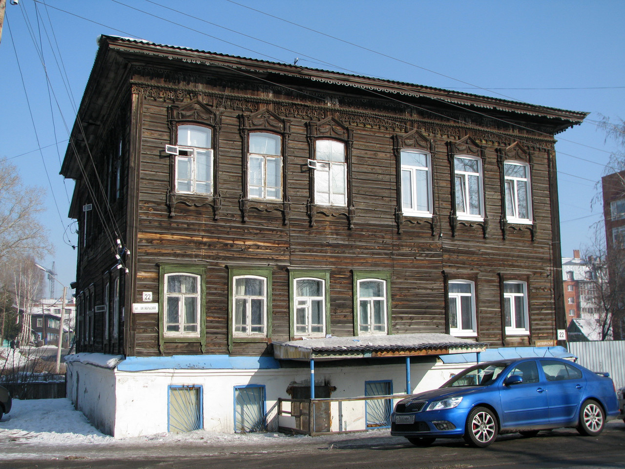 Деревянные дома в Томске. Фото 2 – фотографии России