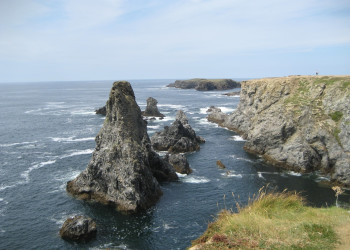 Скалы в Бель-Иль, Франция. Фото 12 – фотографии Франции