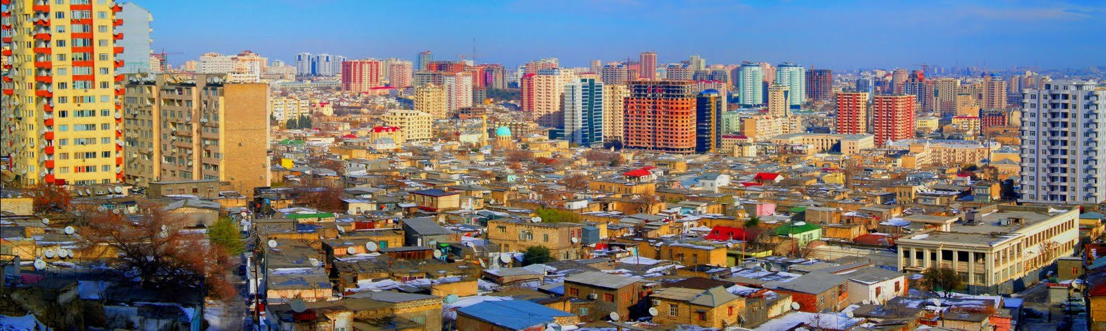 Панорамный вид Баку, Азербайджан. Фото 6 – фотографии Азербайджана