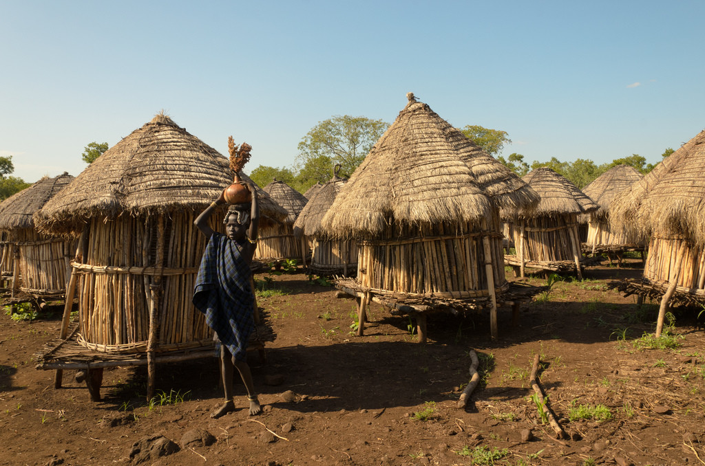 Национальный парк Маго в Эфиопии, племя мурси. Фото 4 – фотографии Эфиопии