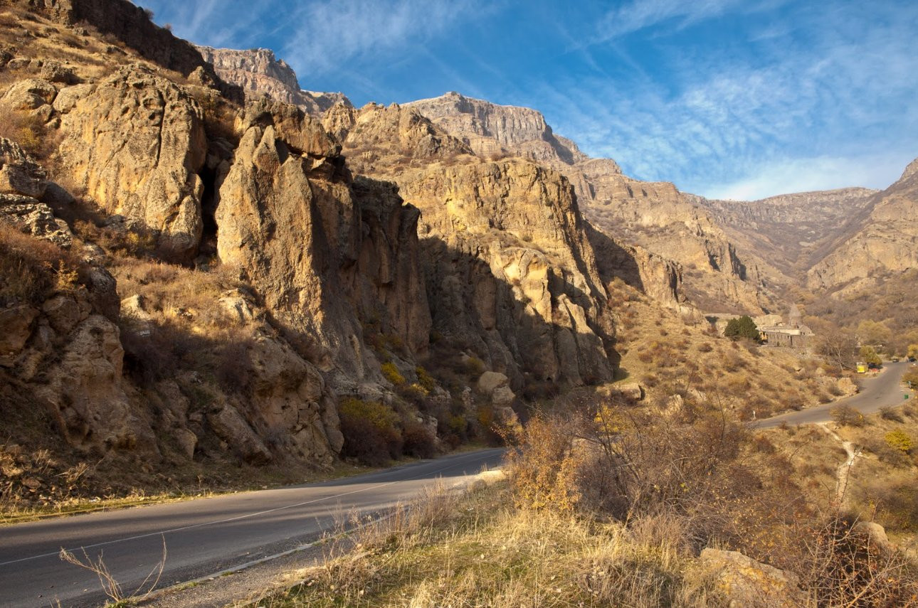 Дорога в Армении – фотографии Армении