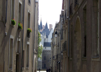 Улица в Нант, Франция. Фото 10 – фотографии Франции
