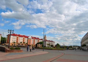 Улица в Гродно, Беларусь. Фото 9 – фотографии Беларуси