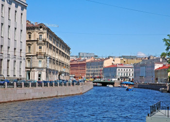 Канал в Санкт-Петербурге, Россия. Фото 1 – фотографии России