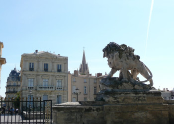 Скульптура в Монпелье, Франция – фотографии Франции