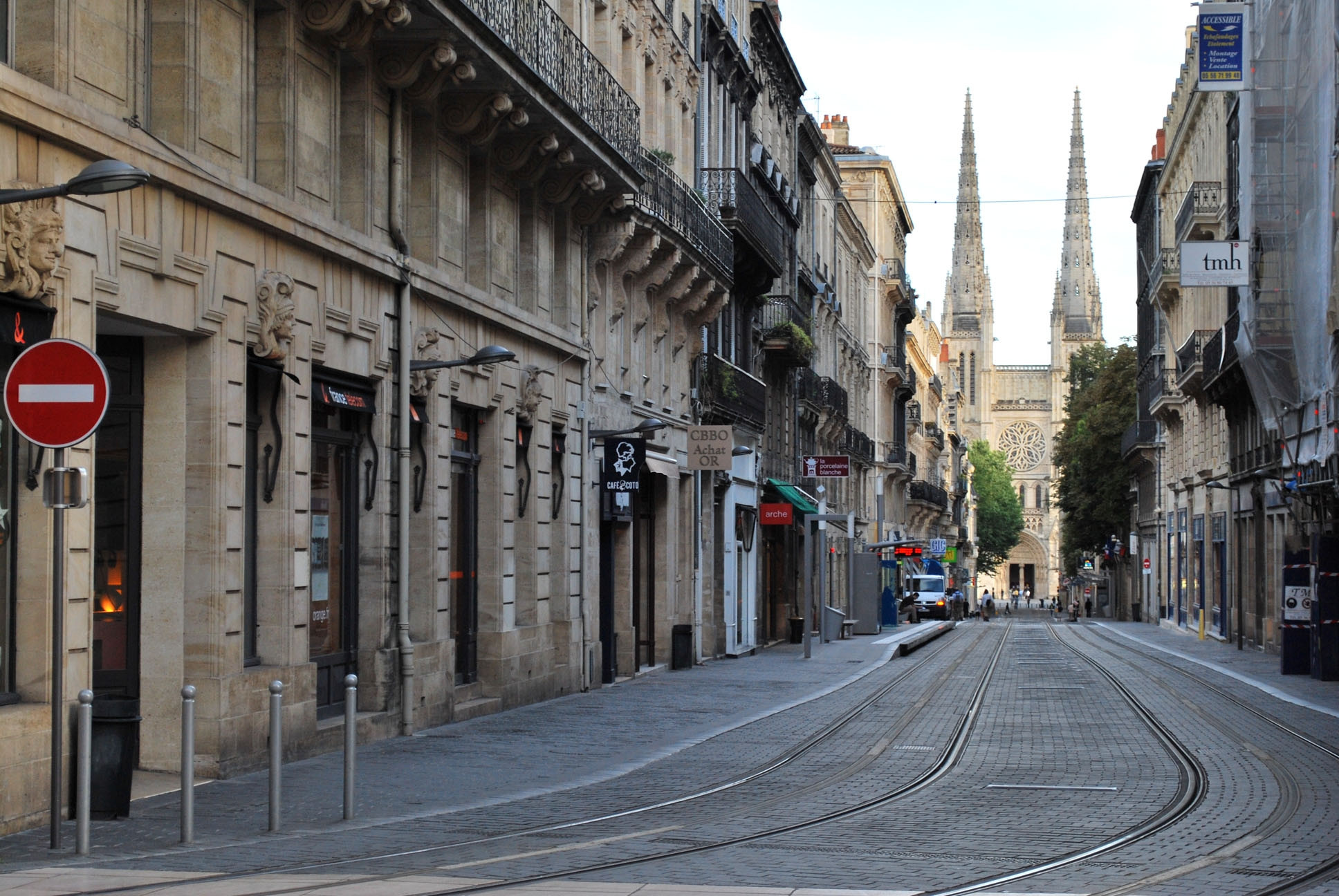 Улица в Бордо, Франция. Фото 6 – фотографии Франции