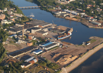 Салацгрива – город на побережье Рижского залива – фотографии Латвии