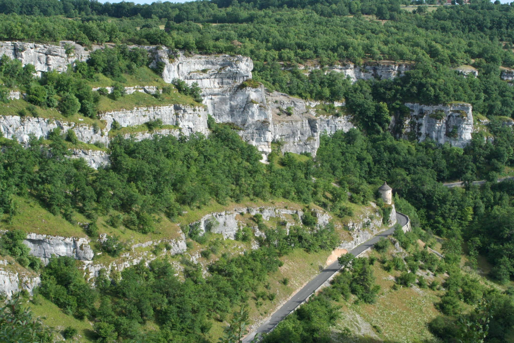 Природа в Рокамадуре, Франция. Фото 2 – фотографии Франции