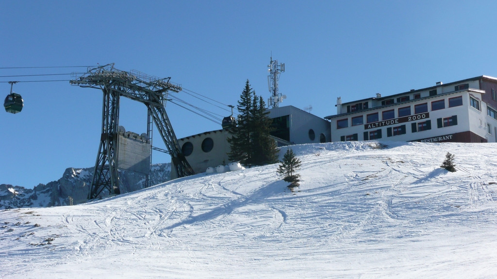 Подьёмник в Виллар-де-Лан, Франция – фотографии Франции
