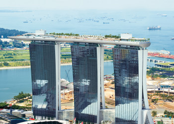 Сингапурский отель Marina Bay Sands. Фото 1 – фотографии Сингапура