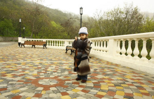 Ребенок в Черкесске, Россия – фотографии России