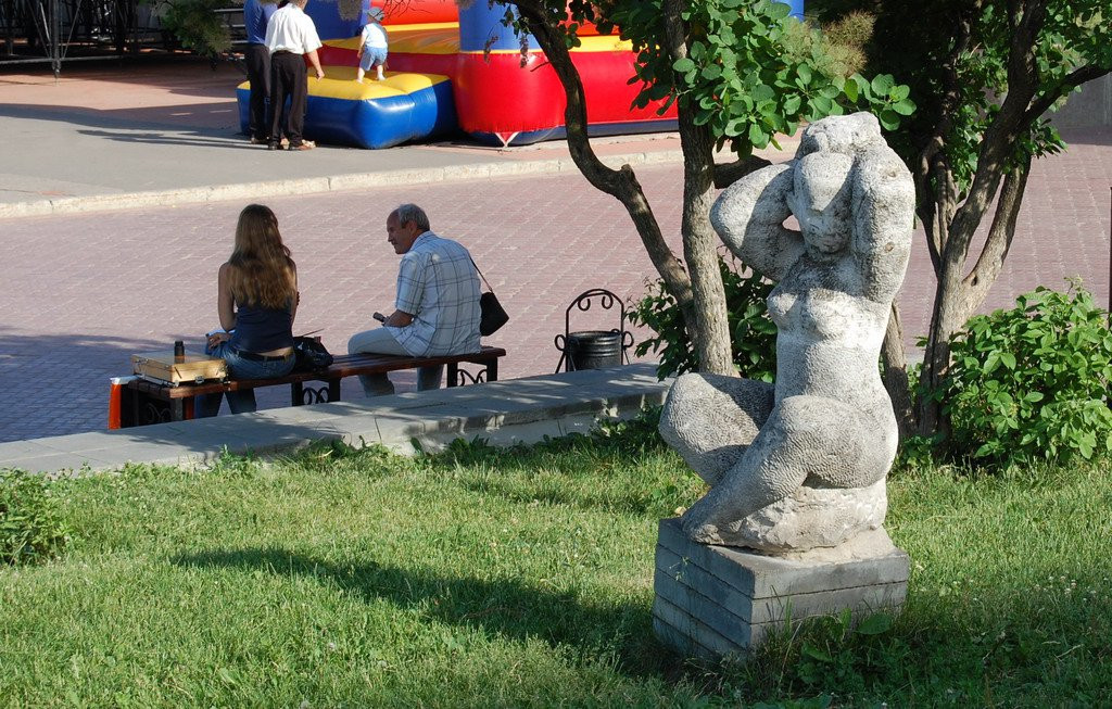 Скульптура в Пензе, Россия. Фото 1 – фотографии России